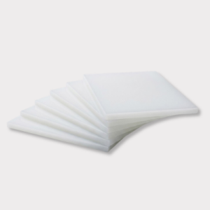 UHMW (White Hard Plastic) - Sheets, Square Bars, Flat Bars, & Round Bars